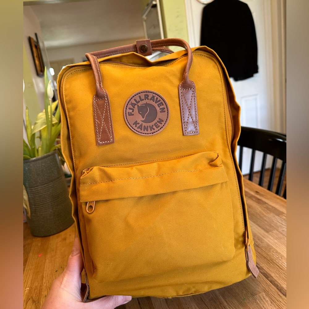 Fjallraven Kanken no.2 laptop 15 backpack in acorn